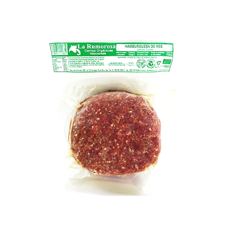 Hamburguesa de sirloin orgánica (500g)