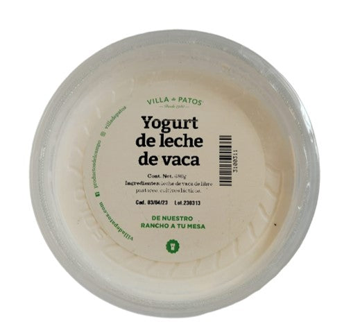Yogurt de Vaca (480 gr)